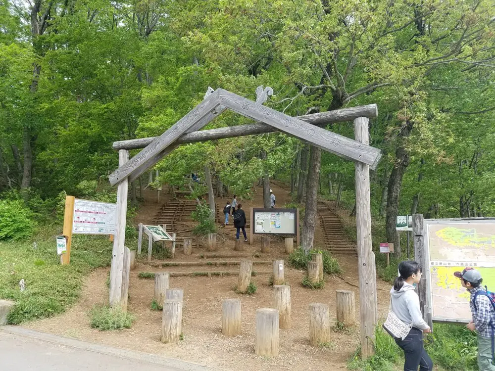 無料で遊べるアスレチック公園 東京武蔵村山野山北公園