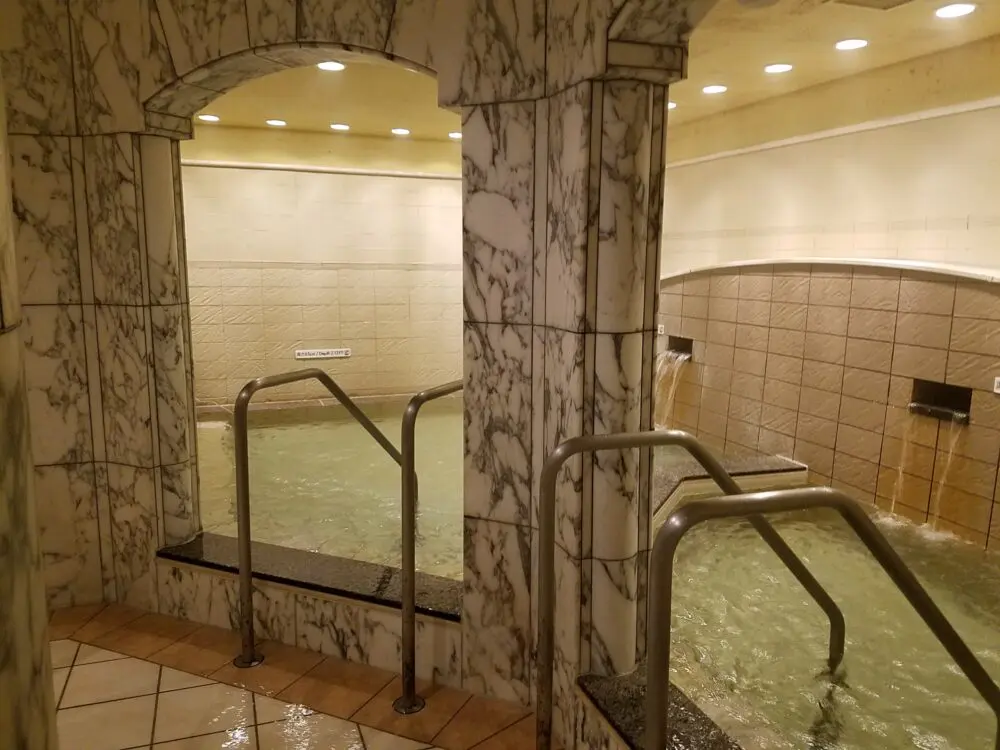 クラブフロア特典のオアシスパスを利用した シェラトン グランデ トーキョーベイ