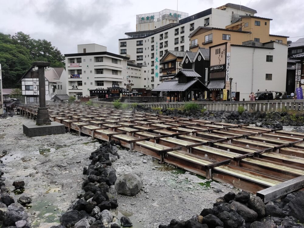 草津温泉 湯畑周辺を散策